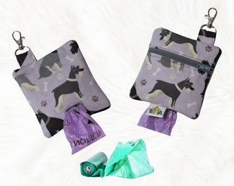 Poop bag Holder,  Dog Waste Bag Holder, Mini Schnauzer Gifts For Stepdad or Stepmom Gifts