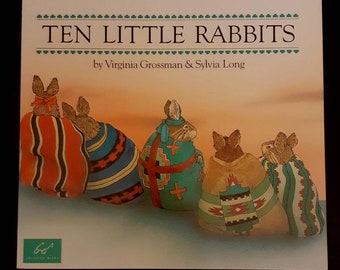 Ten Little Rabbits by Virginia Grossman and Sylvia Long (Softcover, 1991)