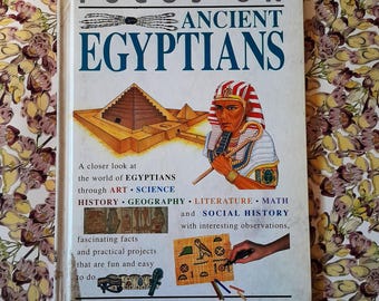 Ancient Egyptians - Focus On - Scholastic Library Publishing ~ Hardcover, 1993