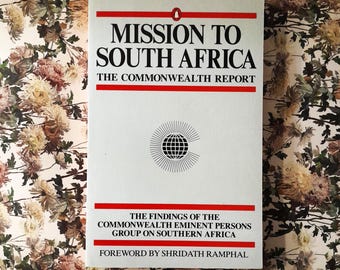 Mission to South Africa: The Commonwealth Report ~ Paperback, 1986