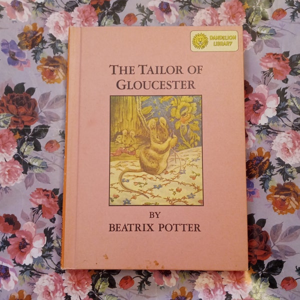 Dandelion Library ~ Double-Sided Book ~ The Tailor of Gloucester by Beatrix Potter & How The Leopard Got His Spots and Other Stories ~ 1967