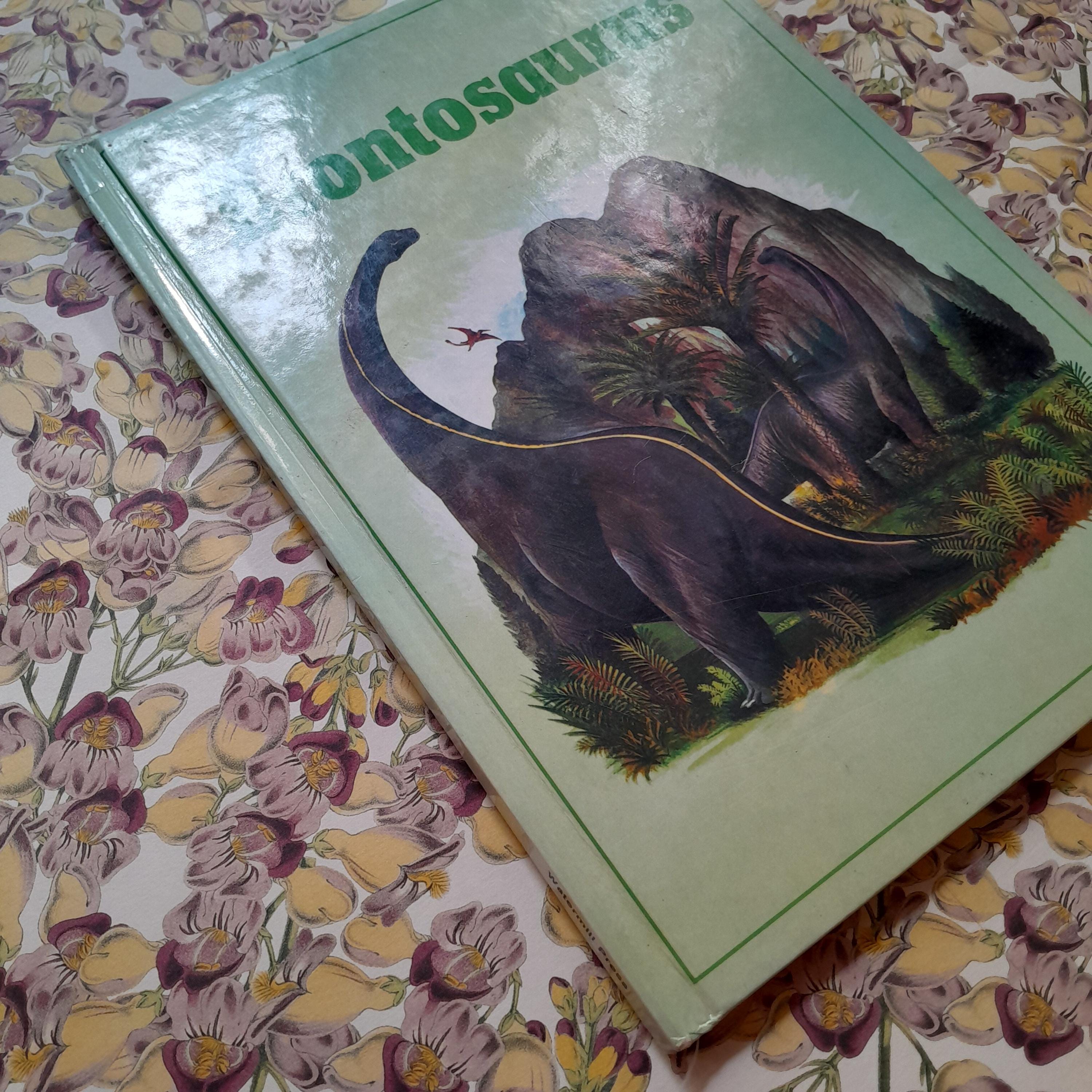 Vintage Children's Book ~ Brontosaurus by Angela Sheehan - Hardcover ...