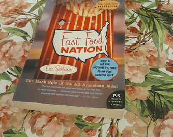Fast Food Nation by Eric Schlosser ~ Paperback, 2002 - Etsy