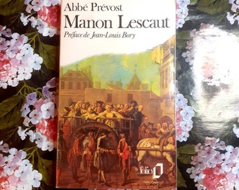 Book in French ~ Paperback ~ Manon Lescaut by Antoine François Prévost ~ BB # F