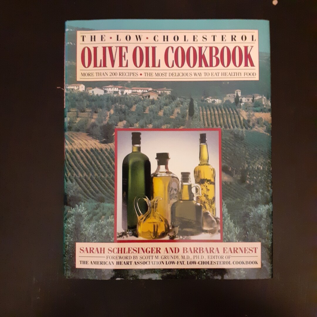 The Lowcholesterol Olive Oil Cookbook More Than 200 Recipes Etsy