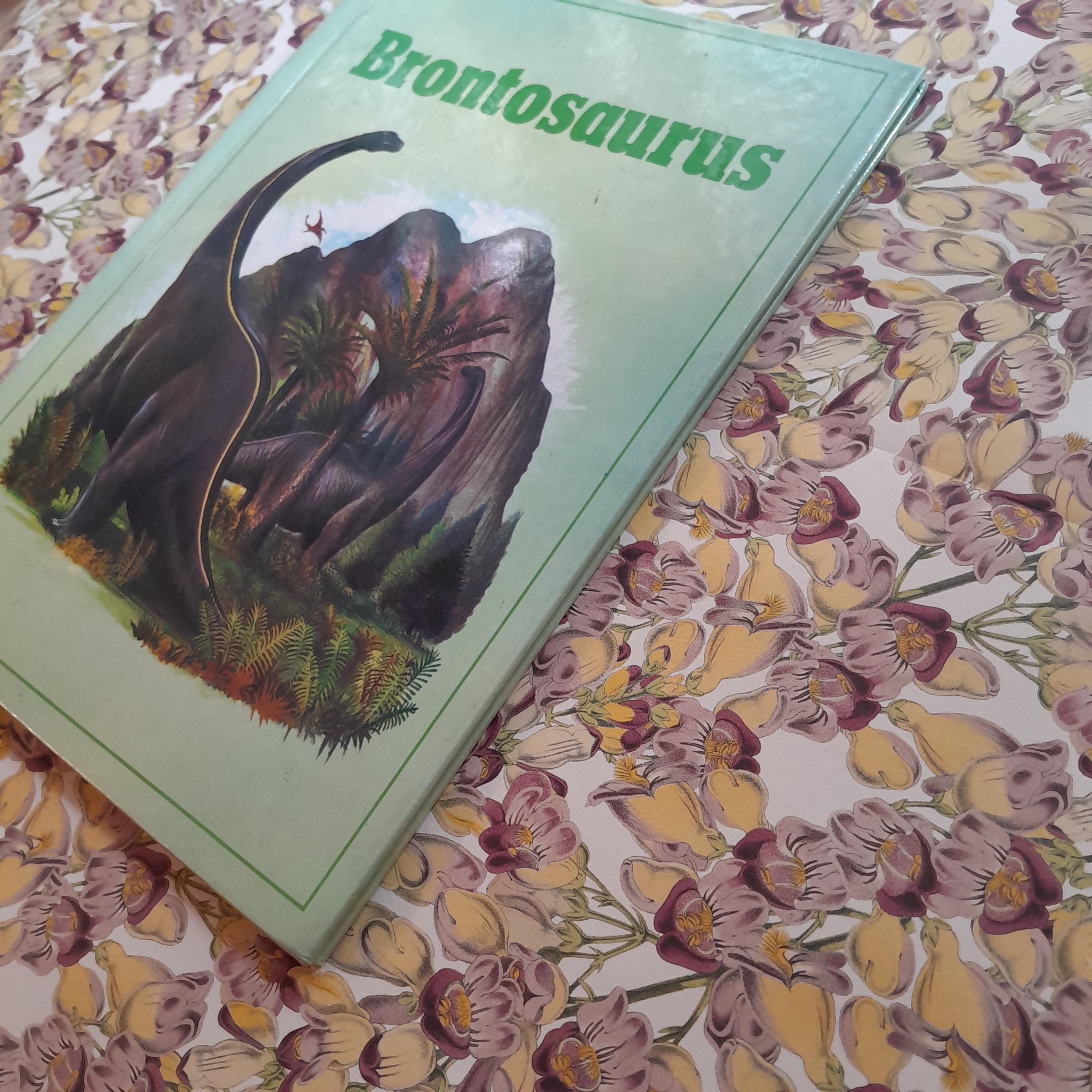 Vintage Children's Book ~ Brontosaurus by Angela Sheehan - Hardcover ...