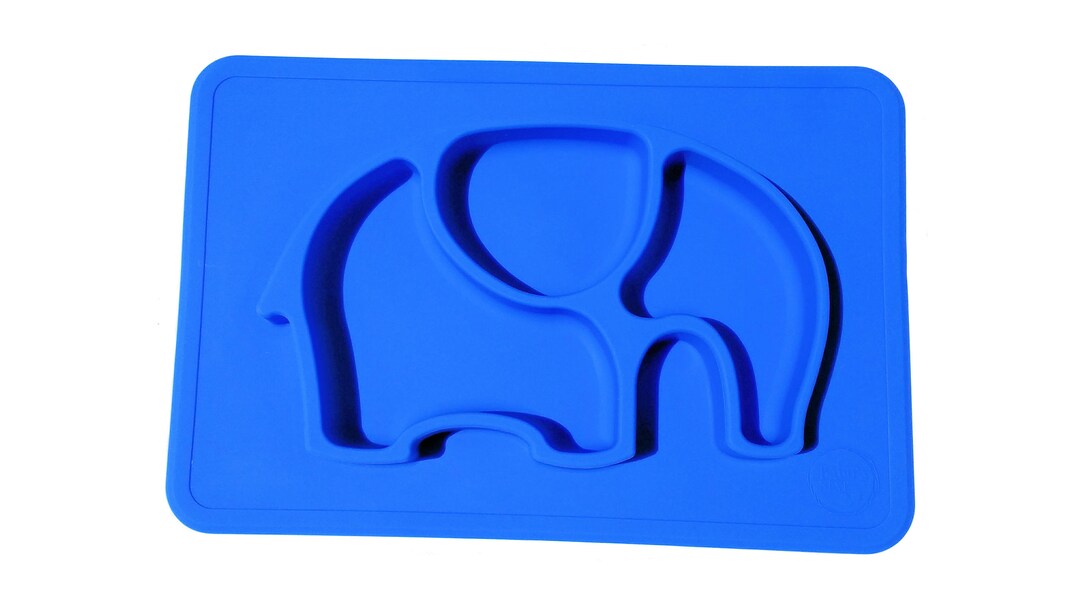 3 Piece Silicone Baby & Toddler Placemat Set Suction Plate Heat Sensing Etsy