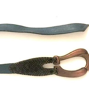 Vintage 1980&#39;s Leather Belt