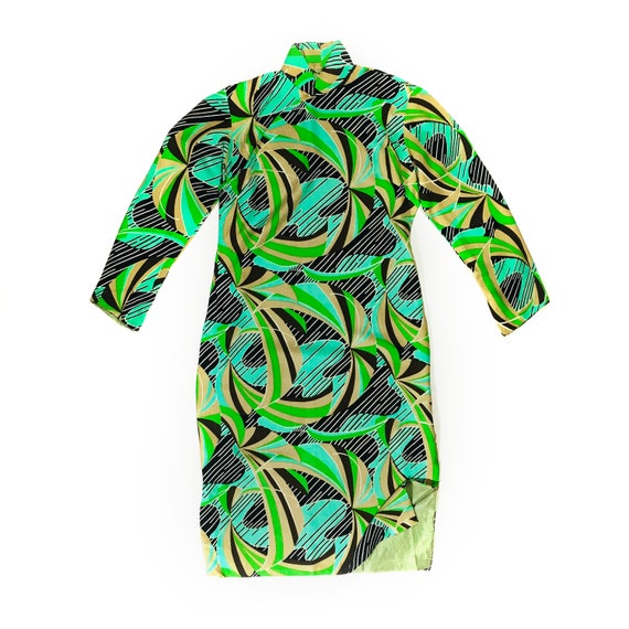 Vintage 70's Green Dress