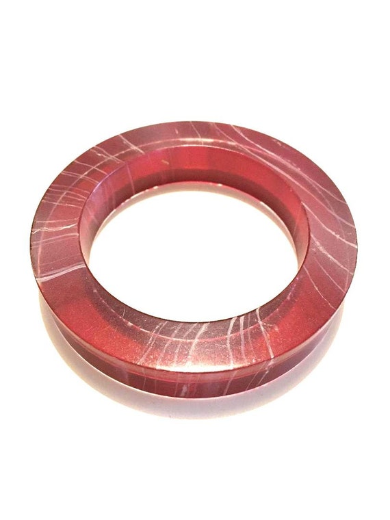Vintage Plastic Statement Bangle - image 3
