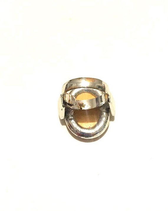 Vintage Mod Statement Ring - image 4