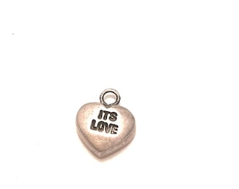 Heart It’s Love Charm Pendant