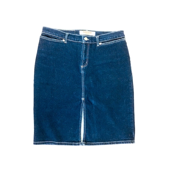 Vintage Paris Blues Denim Skirt