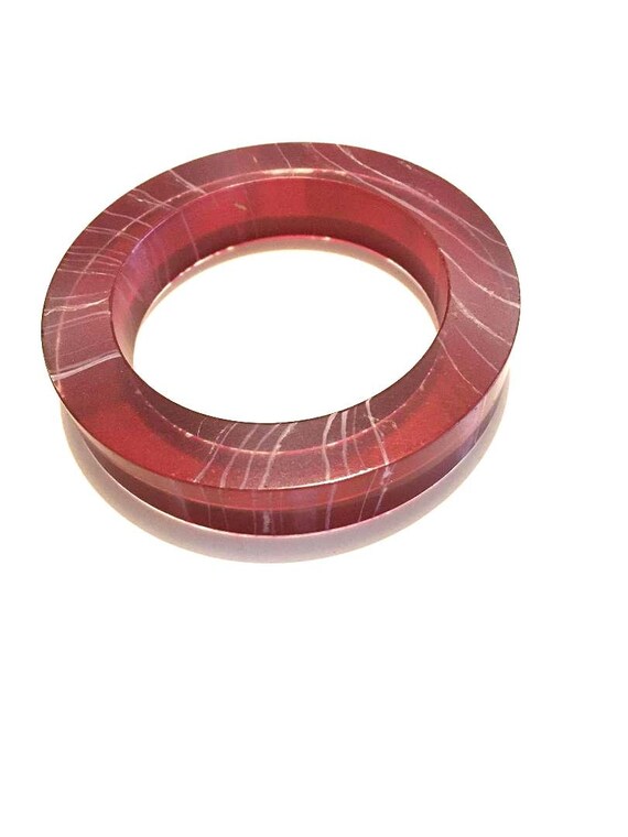 Vintage Plastic Statement Bangle - image 2