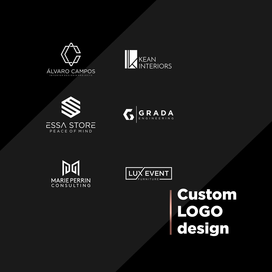 Custom Logo Design Branding Services, Construction Logo Design