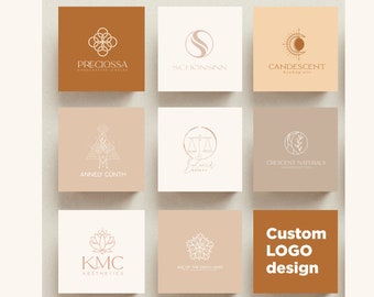 Custom hand drawn logo design Logo creation, custom logo Minimalist logo Initial letter logo Monogram logo signature font logo, logo designs