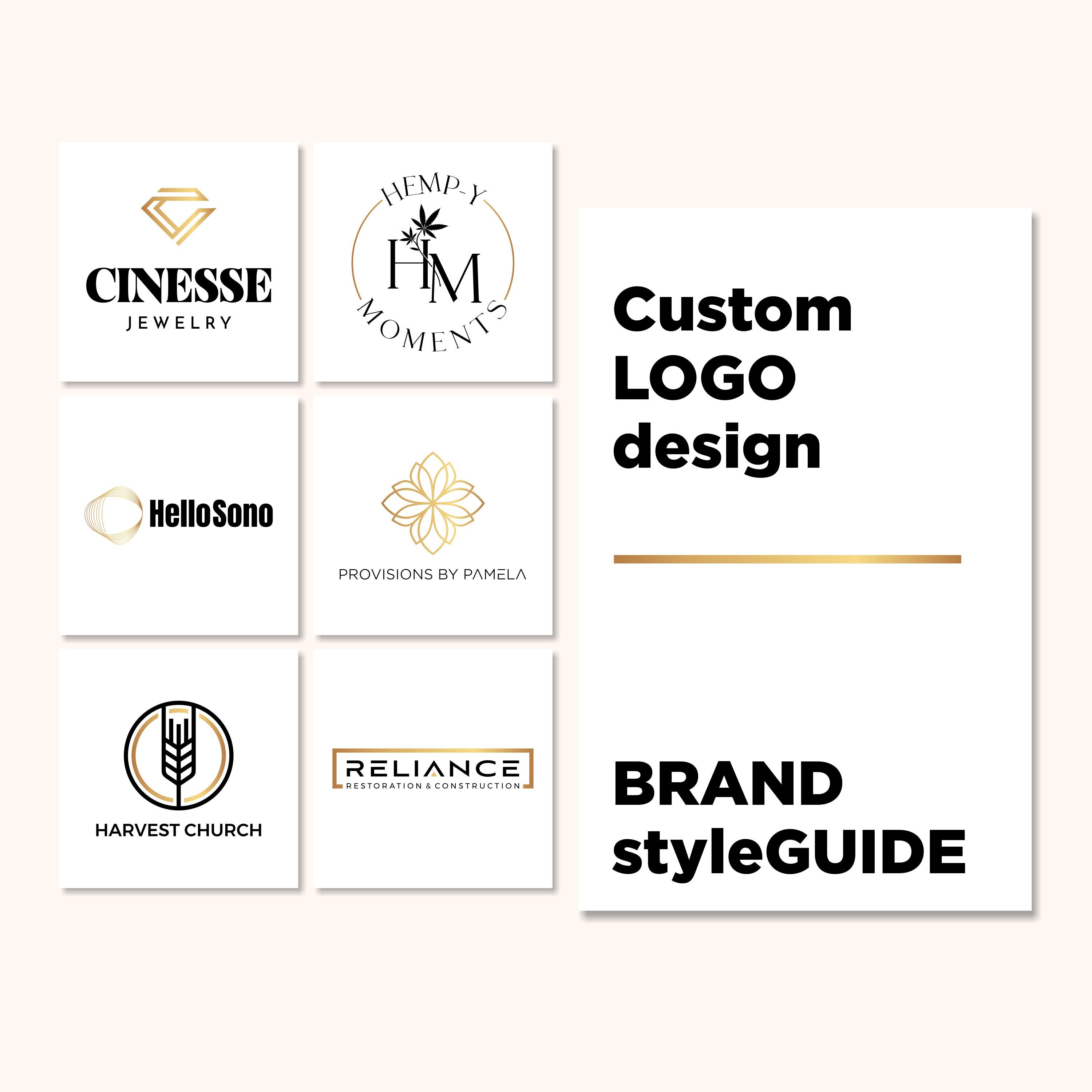 Logo Maker, Logo Design Custom, Custom Logo Design Branding, Boho
