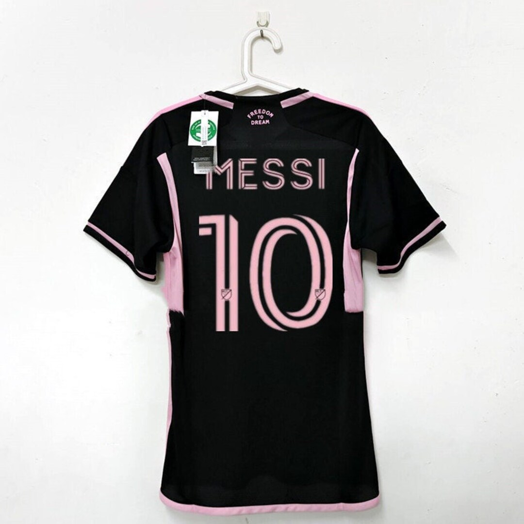 2023 Inter Miami 10 Messi Jersey Black Messi Soccer Jersey - Etsy