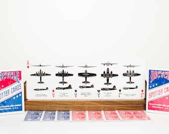 Repro WWII Spotter Playing Cards, Bicycle Brand, Made in USA  MIS-0103