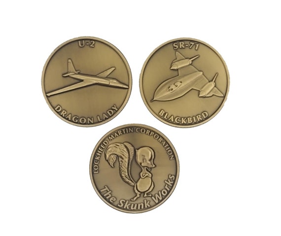 Lockheed Martin Skunk Works Challenge Coin Collection GRP-0151