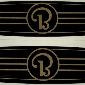 Pair of (2 ea.) Beechcraft Bonanza Yoke Emblems  CYH-0119
