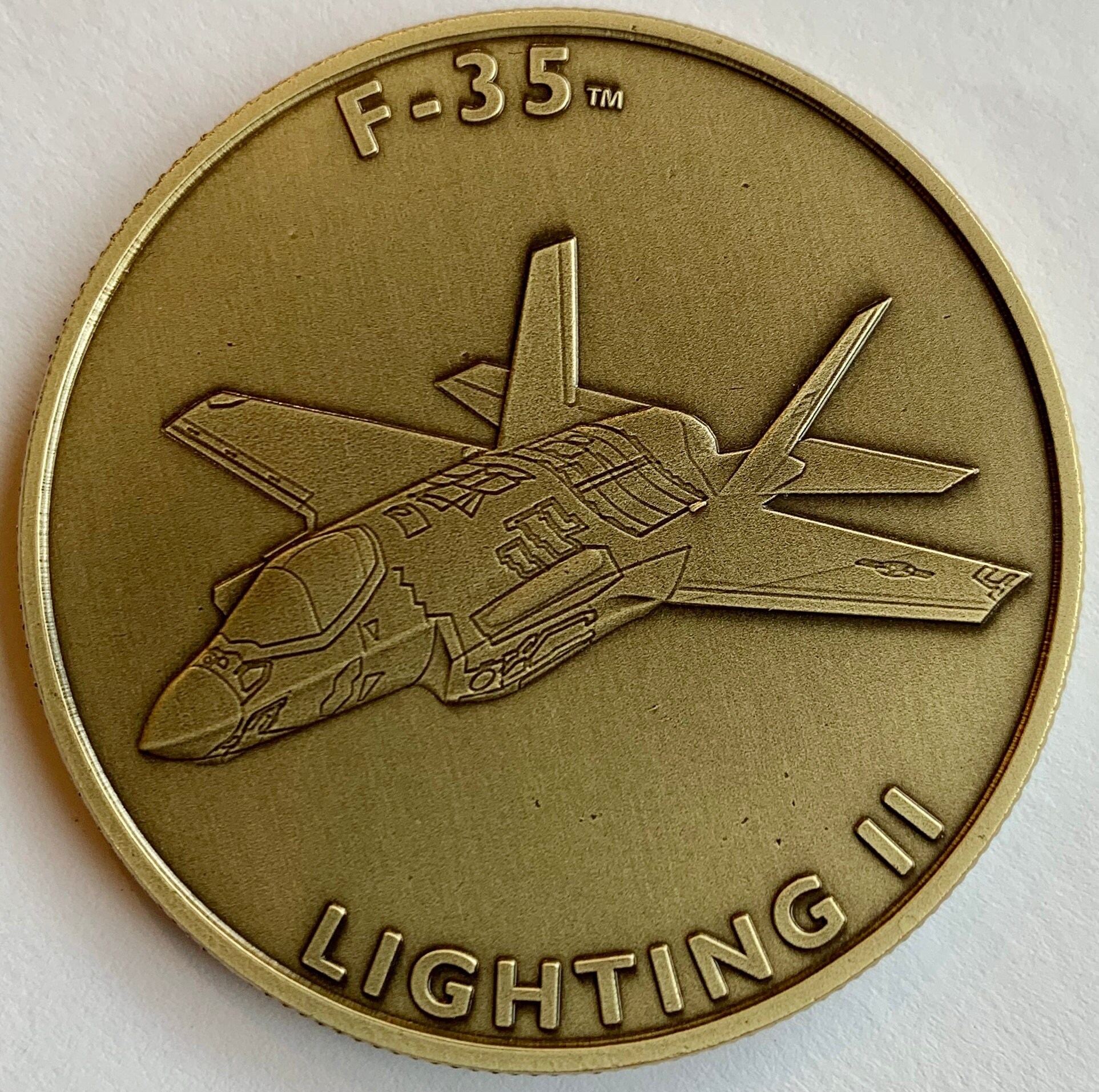 Pièce du défi Lockheed Martin F-35 Lightning II CC-F-35