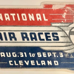 National Races Art Deco Metal Sign OUR-0105