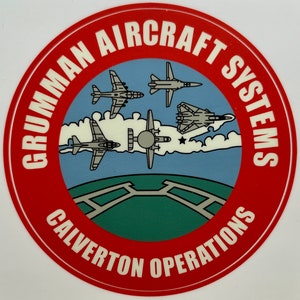 Grumman Aircraft Systems, Calverton Operations Decal DEC-0182