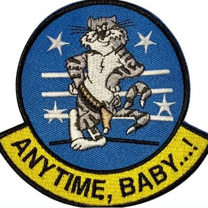 Grumman F-14 Tomcat 3 1/2&quot;  Embroidered Patch  PAT-0145