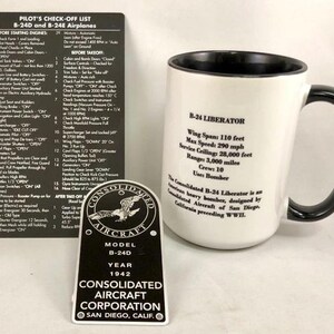 Consolidated B-24 Liberator 3-Piece Aviation Grouping GRP-0136