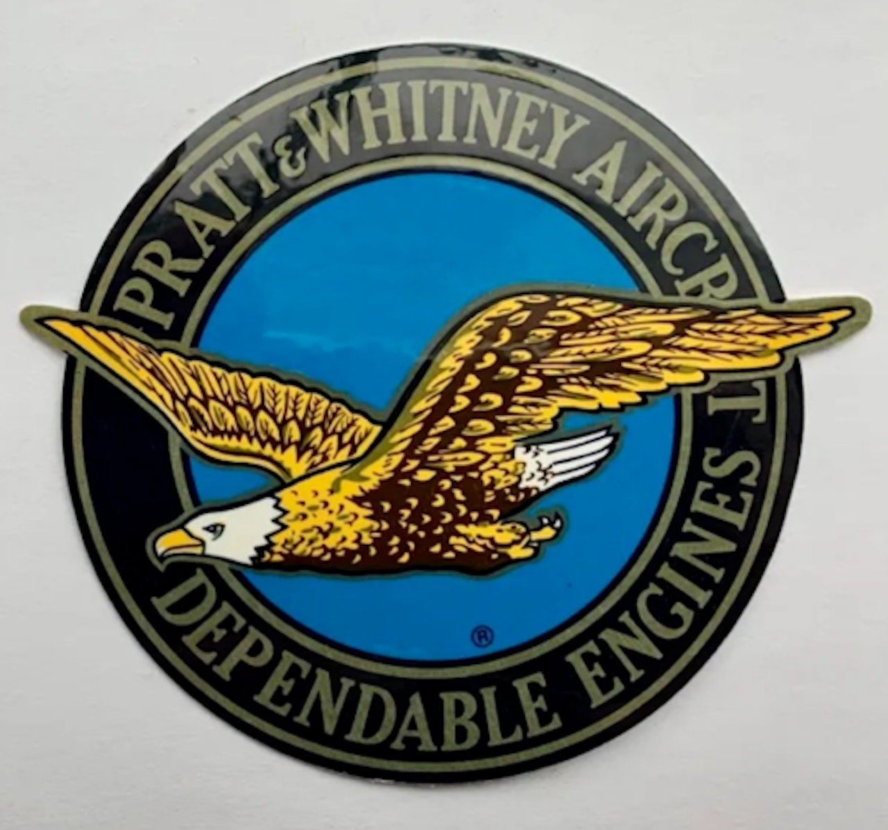 Pratt and Whitney, P&W, Aircraft Engine Decals, Left, Right or Pair DEC