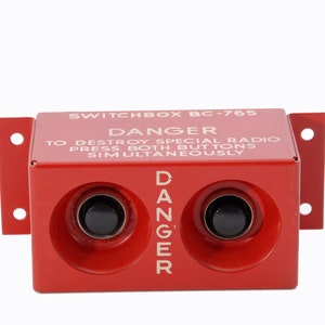 IFF Radio Destruct Switch Box, New Old Stock  INS-0118
