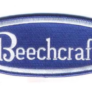 Beechcraft Patch 5&quot; X 2 1/4&quot; PAT-0121