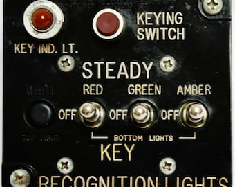 Genuine New Old Stock WWII IFF Friend or Foe Aircraft Identification Switch Box INS-0116