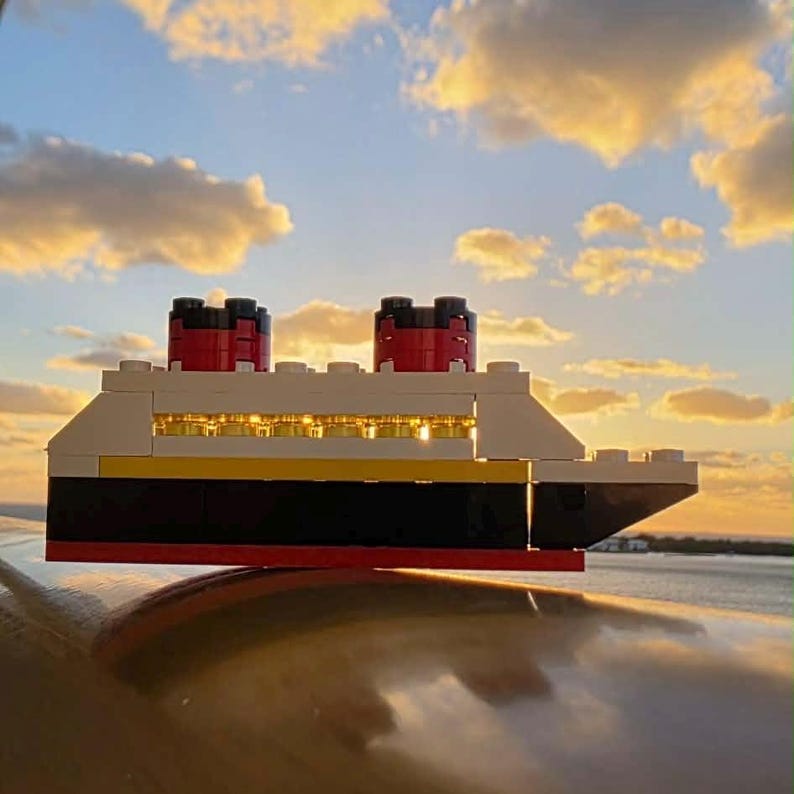 DCL LEGO® Ship Kit, Fish Extender Gift | Prepackaged, Labeled, and Ready for your Cruise image 6