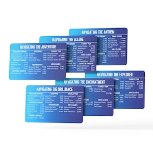 Royal Caribbean NavCard®: Lanyard Card per l'orientamento in crociera per TUTTE le navi RCCL