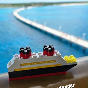 DCL LEGO® Ship Kit, Fish Extender Gift | Prepackaged, Labeled, and Ready for your Cruise image 4
