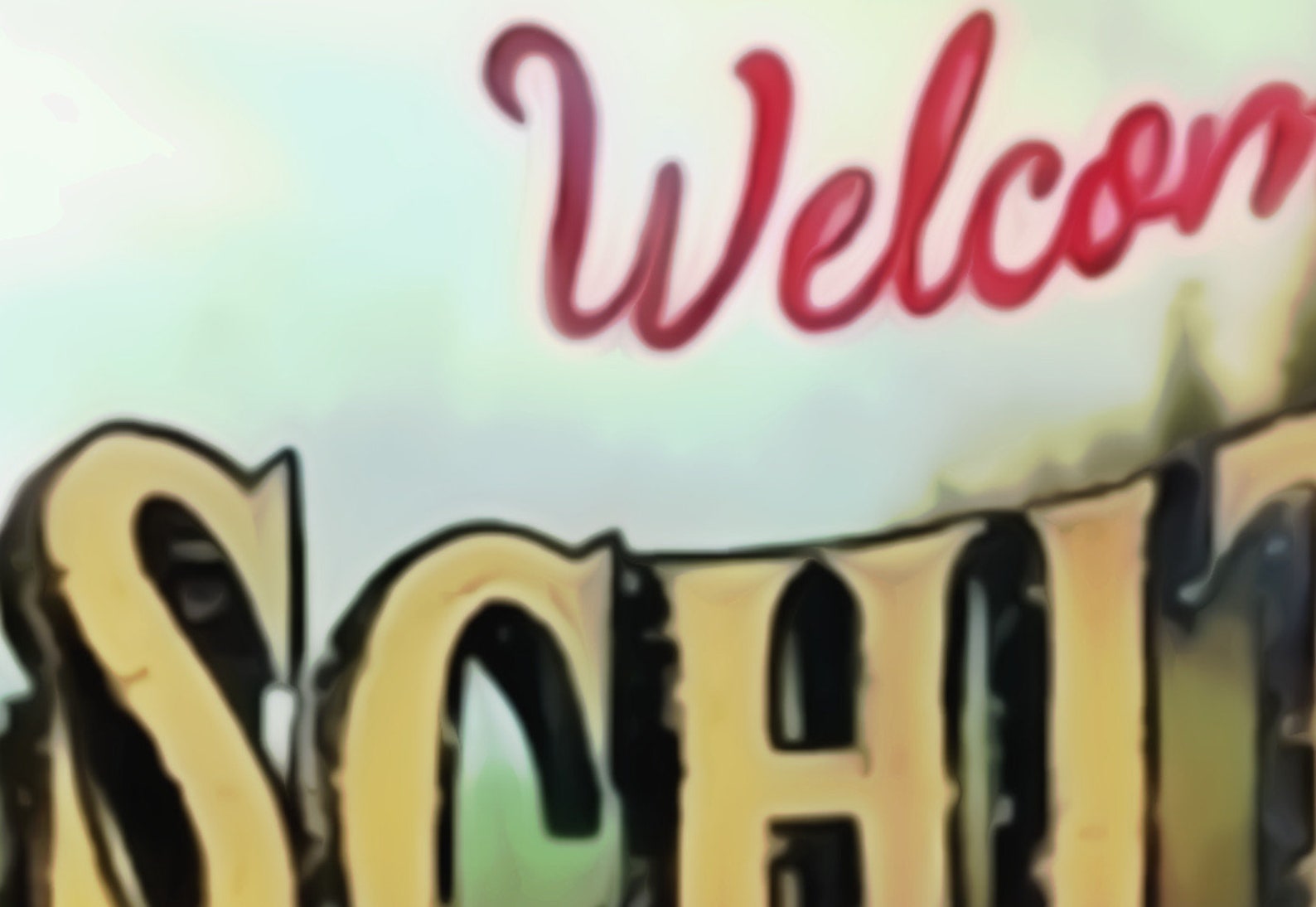 Schitt's Creek Sign schitts creek sign where Etsy