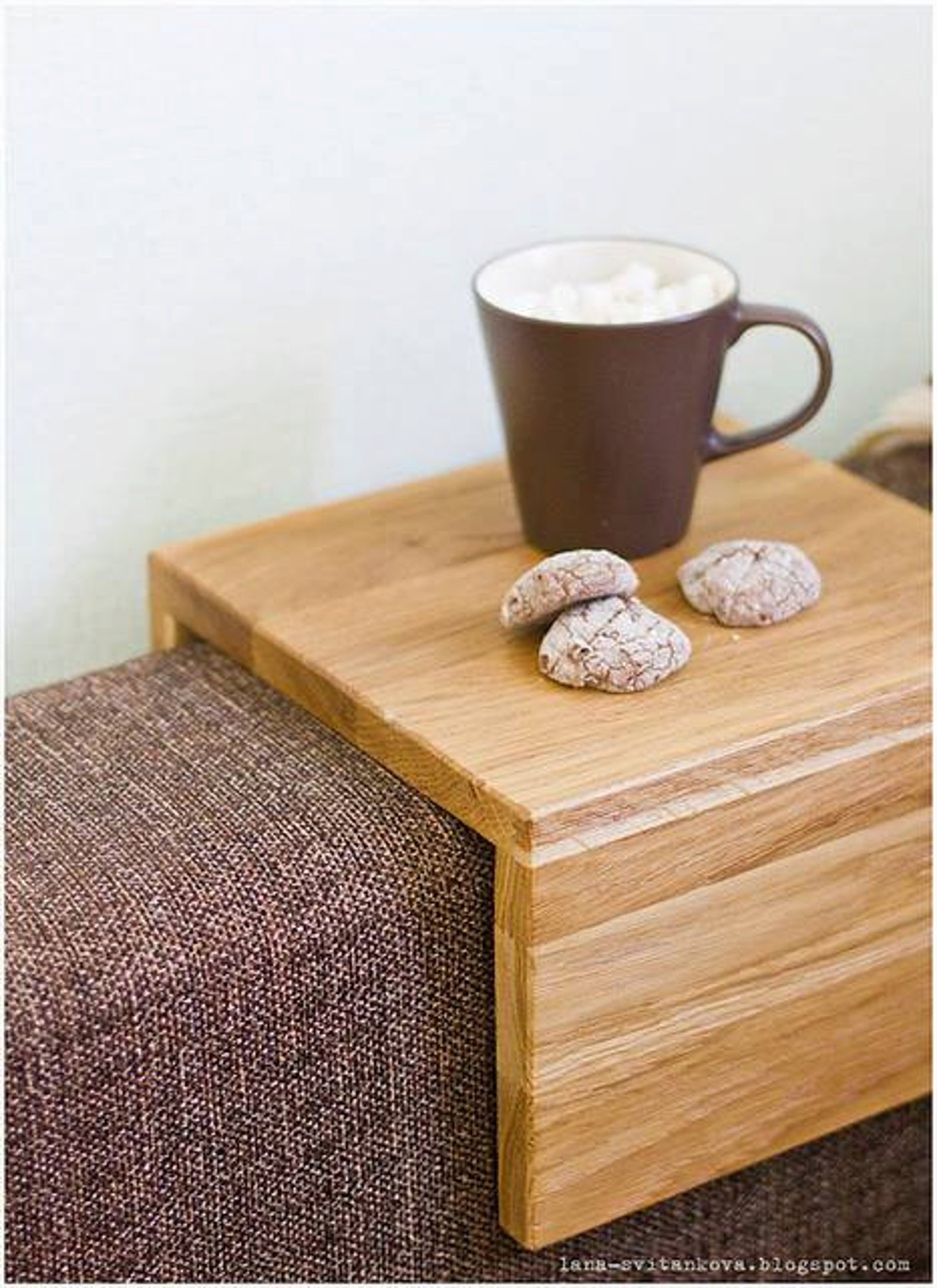 Couch Arm Wrap. Sofa Arm Tray Table, Couch Arm Tray, Sofa Table Wrap