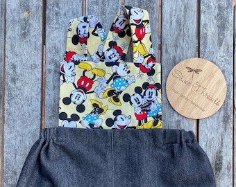 Baby toddler Mickey mouse romper