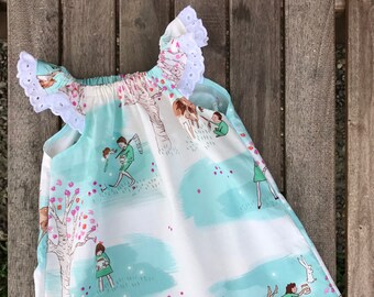 Children at play girls dress