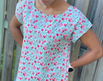 Handmade Ladies top blouse