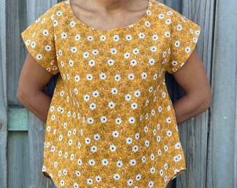 Handmade Ladies top blouse