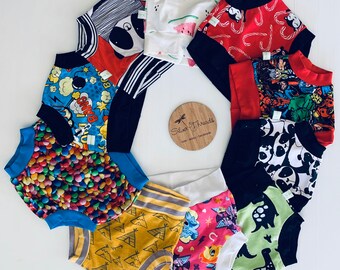 2 x Nappy covers, diaper cover, pants cover, baby toddler, bummies