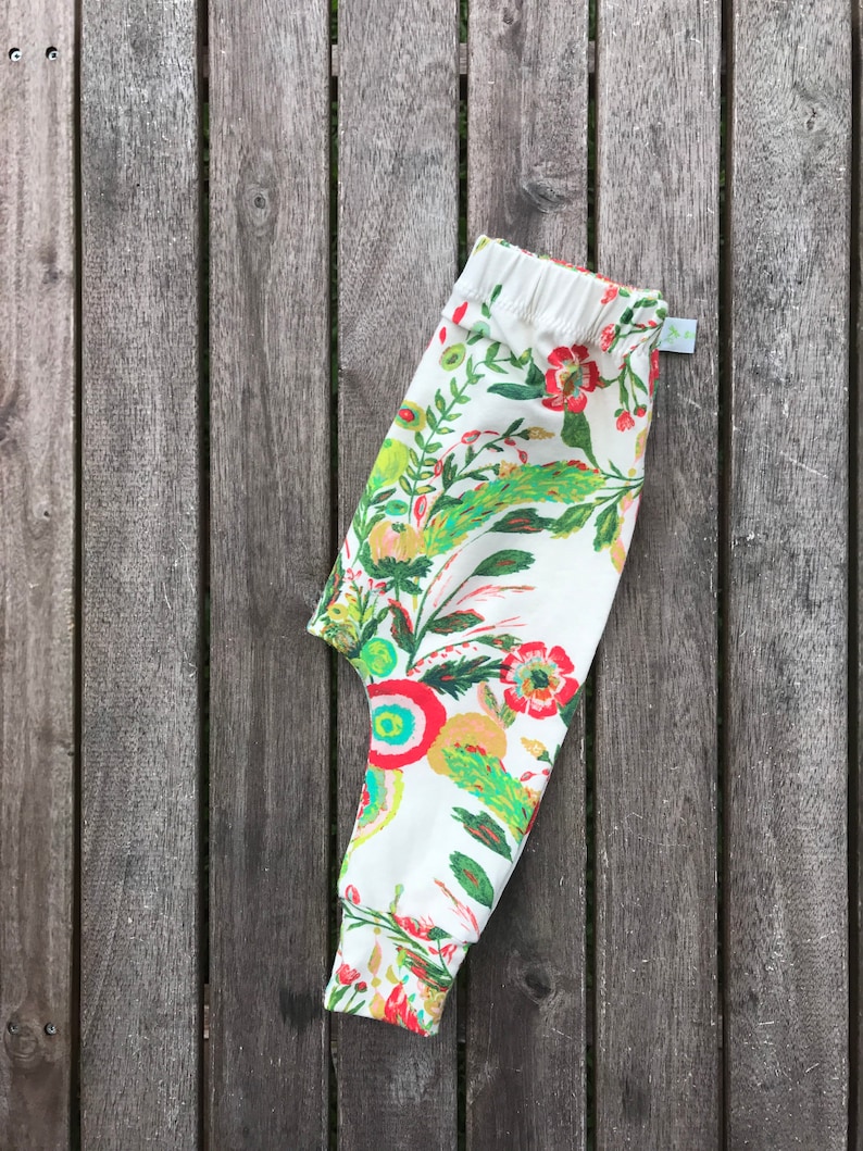 Toddler Harems Trendy Baby Clothes Flowers Harem Pants