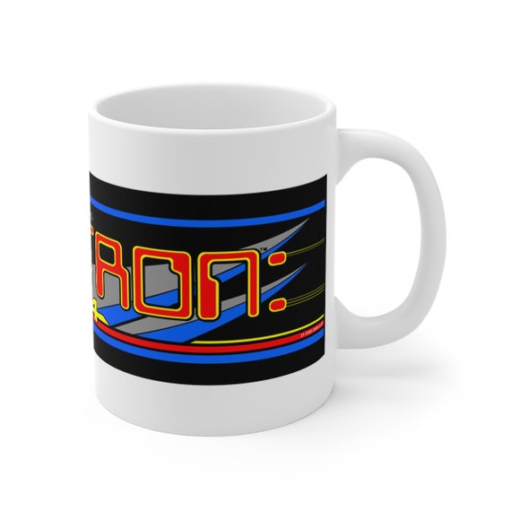 Robotron 2084 Arcade Ceramic Coffee Cup Mug 11oz Williams Arcade NEW