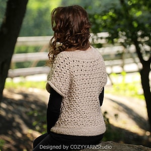 Chunky Knit Sweater Oversized Knitting Stylish Pullover Knit Vest Women Warm Sweater Women Hand Knit Sweater Wool Handmade Sweater Trendy