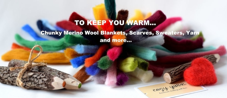 FINAL SALE Ready to Ship Hand Knit Blanket Fringe Throw Wool Blend Blanket Warm Blanket Knit Throw Handmade Knitted Blanket Throw Tassels image 10