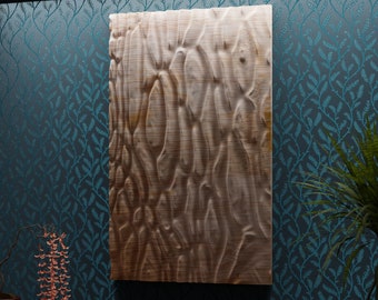 3D-panel för CNC-snideri, STL-fil, väggkonst, relief