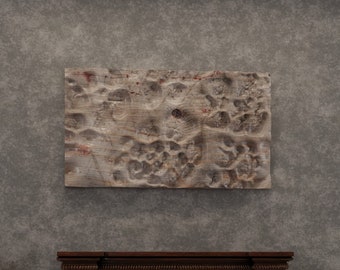 Vågig Voronoi väggpanel CNC-fil: 3D STL-modell (digital nedladdning)